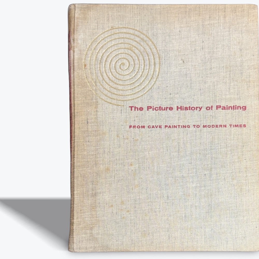 Rare Vintage‎ Picture History of Painting Book From Cave to Modern Times 1957